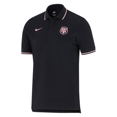 Tricouri Polo Nike Stade Toulousian 2024 2025 pentru adulti negru mov