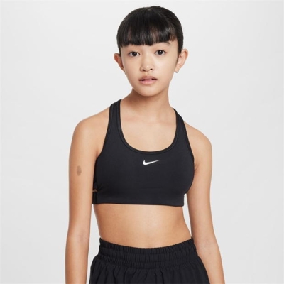 Nike Swoosh Big () EasyOn Bra pentru fete pentru Copii negru