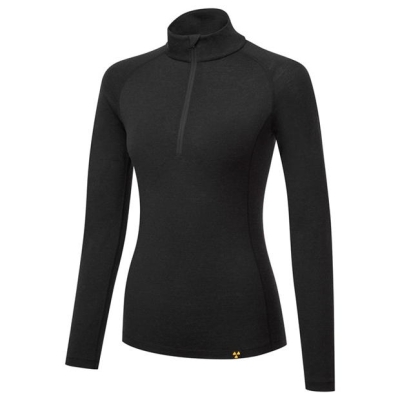 Nukeproof Blackline cu Maneca Lunga quarter cu fermoar Base Layer (200) pentru femei negru