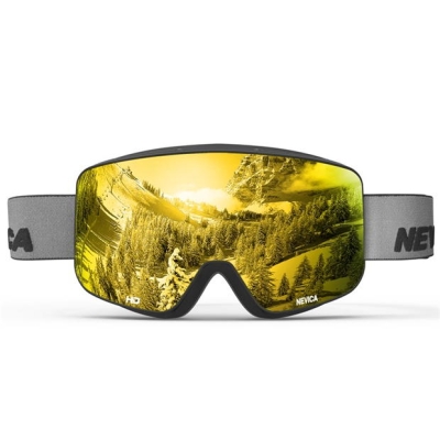 Ochelari de ski Vail Nevica 51 negru verde lime