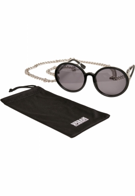 Ochelari de soare Cannes cu lant negru Urban Classics