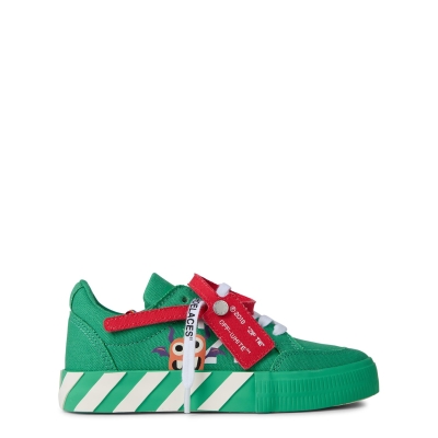 OFF alb Off Mnst Vlcnzd copii verde multicolor