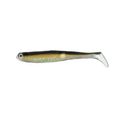 ORIGINAL SHAD 7CM 3G transparent negru 8BUC PL NOMURA