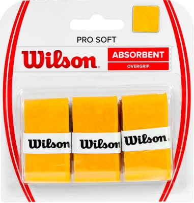 Set 3 Mansete sport WILSON PRO moi si absorbante OVERGRIP ta / WRZ4040GO