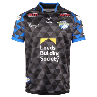 OXEN Leeds Rhinos Alternate Shirt 2025 pentru adulti negru