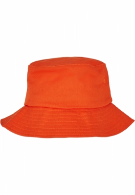 Palarie vara bumbac Flexfit Twill Bucket Hat barbati portocaliu