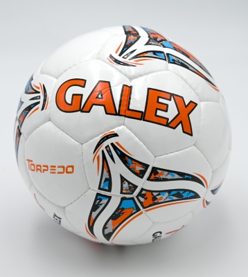 Minge fotbal PALLONE GALEX TORPEDO Zeus alb portocaliu