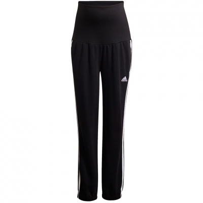 Pantaloni Adidas Essentials bumbac 3-Stripes negru GS8614