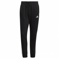 Pantaloni 
 Adidas Essentials conici Cuff 3 Stripes negru GK8831 pentru Barbati