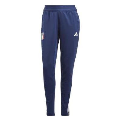 Pantaloni adidas Figc Tr W femei bleumarin