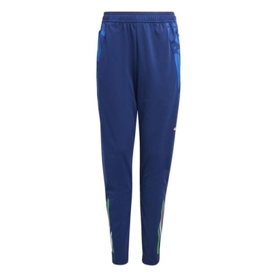 Pantaloni de trening adidas Italy Tiro 24 competitie antrenament pentru Copii bleumarin albastru