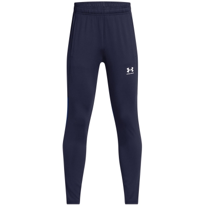 Pantaloni antrenament sport Under ARMOUR UA Challenger pentru copii albastru bleumarin