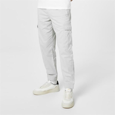 Pantaloni BOSS Sisla-4-Cargo lt gri