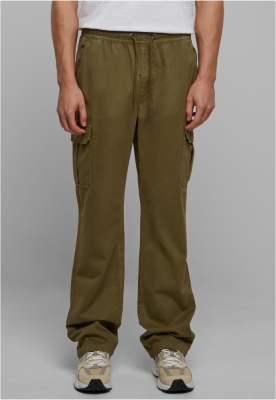 Pantaloni Cargo bumbac oliv Urban Classics