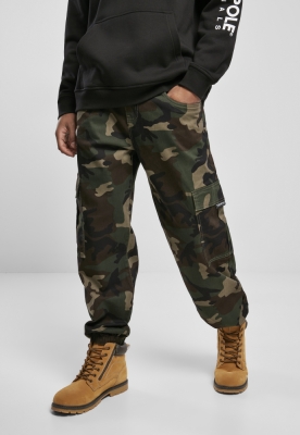 Pantaloni Cargo Southpole Camo wood camuflaj