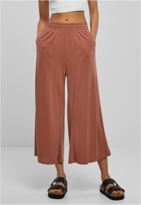 Pantaloni Culottes Modal pentru Femei rosu Urban Classics