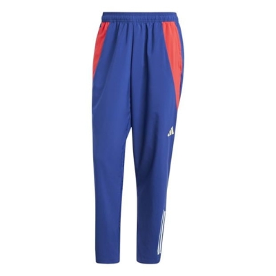 Pantaloni de trening adidas Spania Presentation 2024 pentru adulti albastru