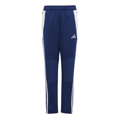 Pantaloni de trening adidas Tiro24 Winterised Juniors albastru alb