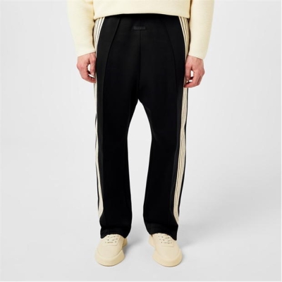 Pantaloni FEAR OF GOD dungi laterale negru