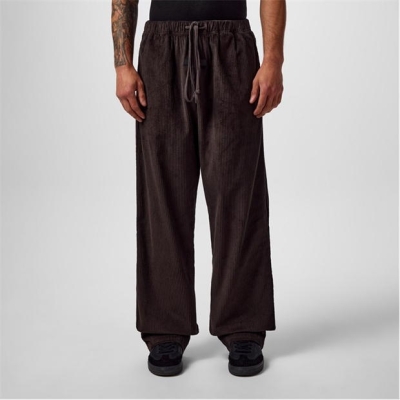 Pantaloni FEAR OF GOD ESSENTIALS Relaxed off negru