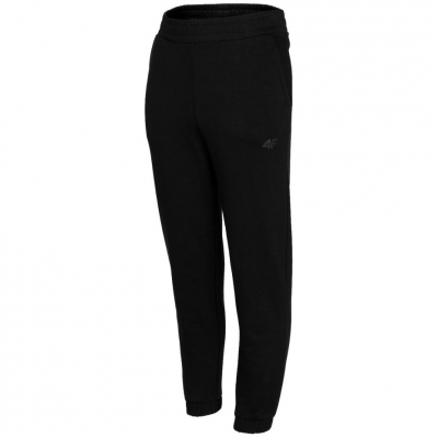 Pantaloni for 4F negru intens HJZ22 JSPDD002 20S pentru fete