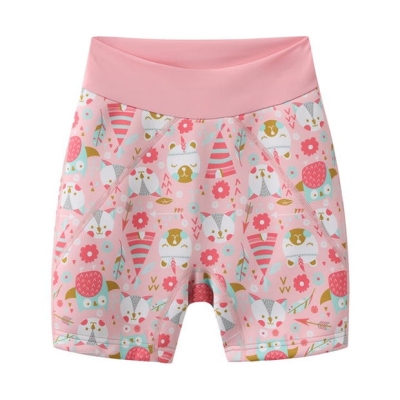 Pantaloni inot Star Swim pentru Bebelusi roz multicolor