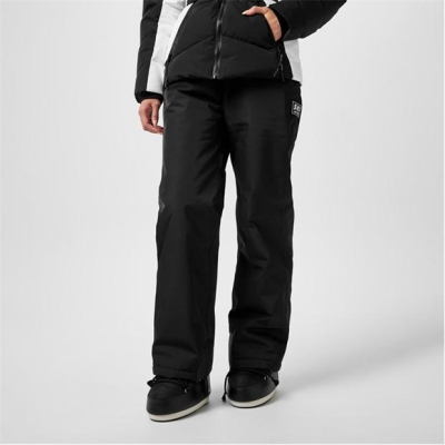 Pantaloni Jack Wills Straight Ski pentru femei negru