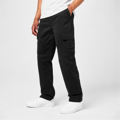 Pantaloni Jack Wills Twill Cargo negru