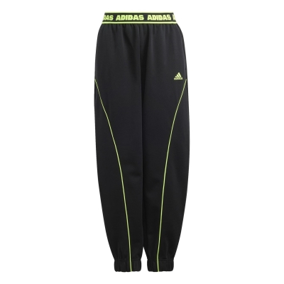 Pantaloni jogging adidas Dance tricot pentru Copii negru galben