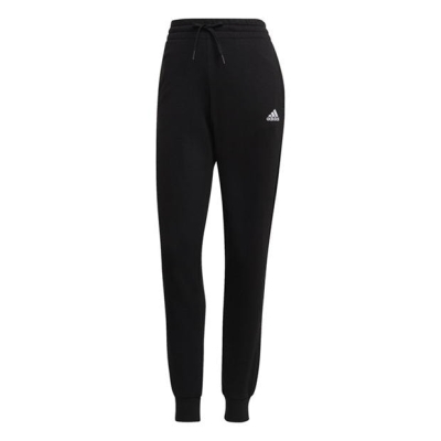 Pantaloni jogging adidas Essentials French Terry Logo pentru femei negru alb