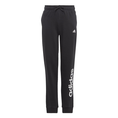 Pantaloni jogging adidas G Lin Pt pentru fete negru alb