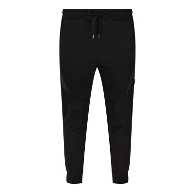 Pantaloni jogging CP Company Fleece conici negru