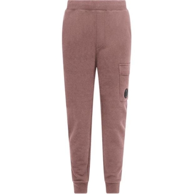 Pantaloni jogging CP COMPANY Lens rosu wood