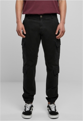 Pantaloni jogging Double Cargo Twill negru Urban Classics