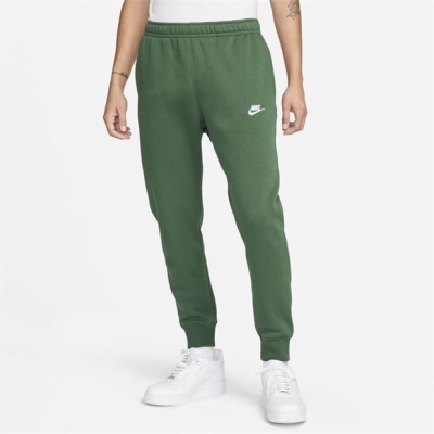 Pantaloni jogging Nike Sportswear Club Fleece pentru Barbati verde alb