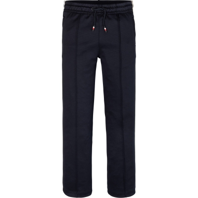 Pantaloni jogging Tommy Hilfiger Signature Tape Juniors bej albastru