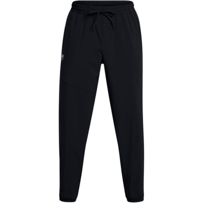 Pantaloni jogging Under ARMOUR Ua Vibe Woven Jogger pentru Barbati negru alb