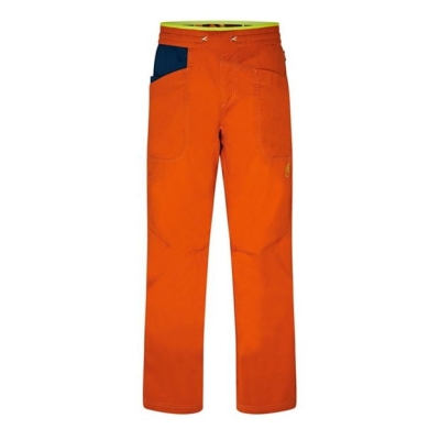 Pantaloni La Sportiva Bolt Climbing pentru Barbati portocaliu