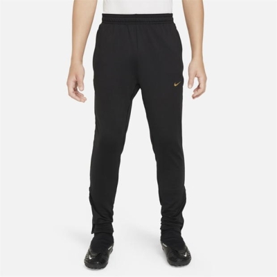 Pantaloni Nike Dri-FIT Strike24 Big pentru Copii negru auriu