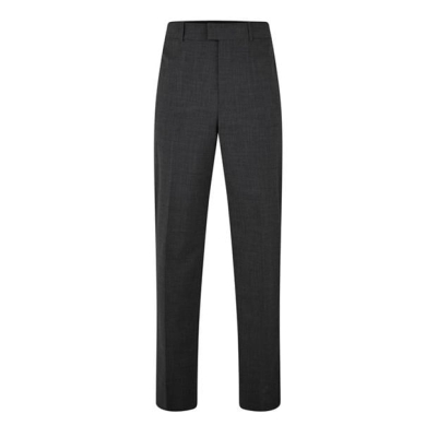 Pantaloni OFF alb Flannel gri