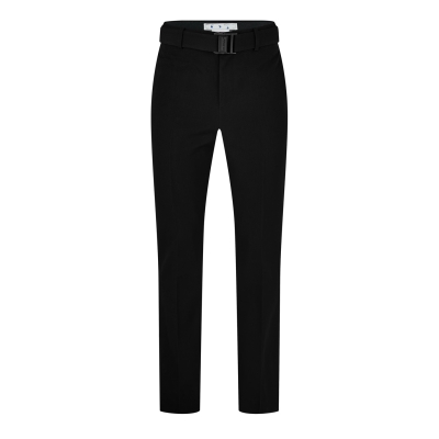 Pantaloni OFF alb Off Slim pentru barbati negru