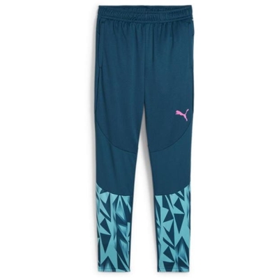 Pantaloni antrenament sport Puma albastru multicolor