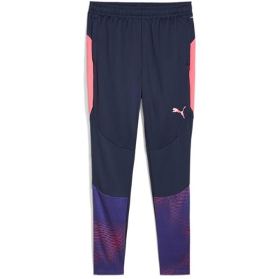 Pantaloni Puma Final barbati bleumarin mov