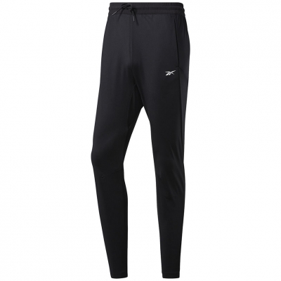 Pantaloni Reebok barbati Workout tricot negru FJ4057