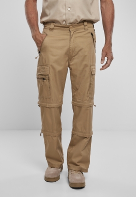 Pantaloni Savannah Removable Legs maro Brandit