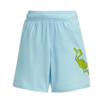 Pantaloni scurti Sorturi inot adidas Adidas X Disney Kermit Unisex pentru Copii albastru