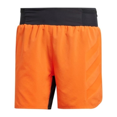 Pantaloni scurti adidas Terrex Agravic Trail alergare impact portocaliu