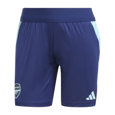 Pantaloni scurti antrenament adidas Arsenal Tiro 24 2024 2025 pentru femei bleumarin