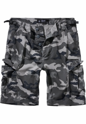 Pantaloni scurti BDU Ripstop gri camuflaj Brandit