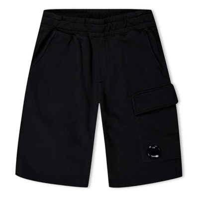 Pantaloni scurti CP Company CP Logo copii negru